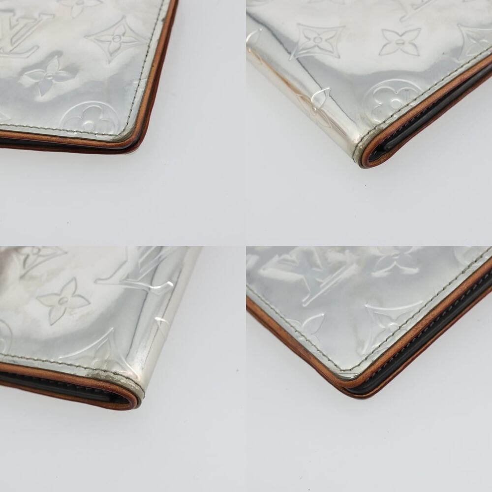Louis Vuitton Mirror Portefeuille Slender Bifold Wallet Silver - Picture 15 of 16